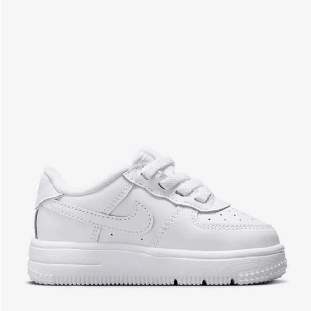 Toddler all white Air Force 1